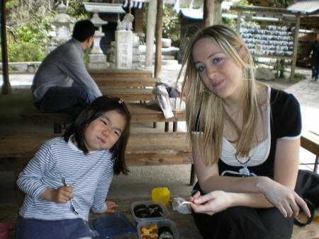 onigiris et tamago yaki