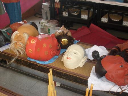 les masques de gigaku